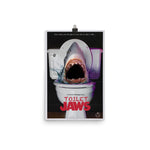 "Toilet Jaws" Poster