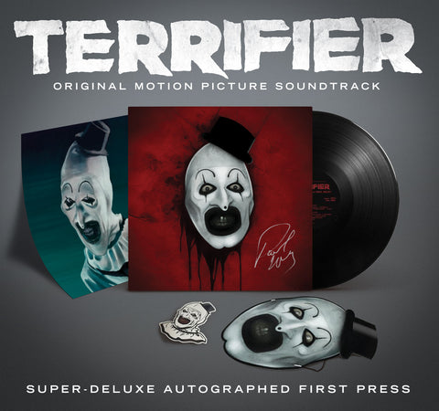 Coming NOVEMBER 13th! Terrifier Super Deluxe OST Vinyl