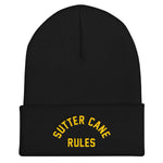 “Sutter Cane Rules” Cuffed Beanie