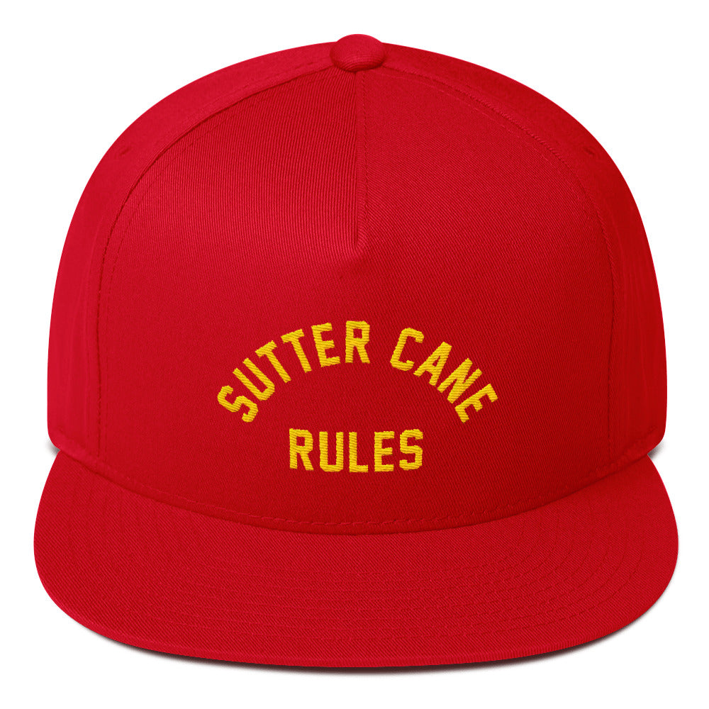 “Sutter Cane Rules” Snap-Back Hat – ForeverMidnight